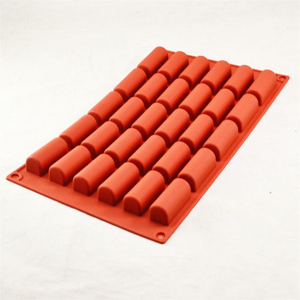 30 Hole Silicone Cake Mold Chocolate Baking Candy Dessert Mould