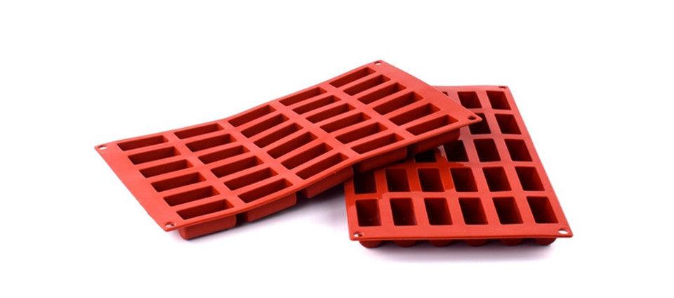 30 Hole Silicone Cake Mold Chocolate Baking Candy Dessert Mould