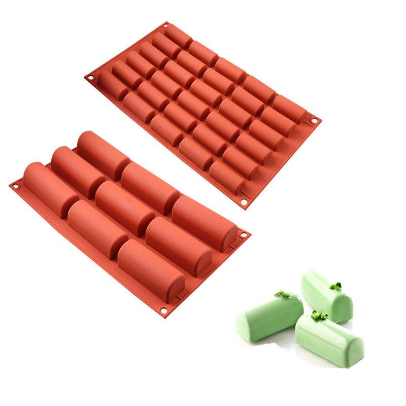 30 Hole Silicone Cake Mold Chocolate Baking Candy Dessert Mould