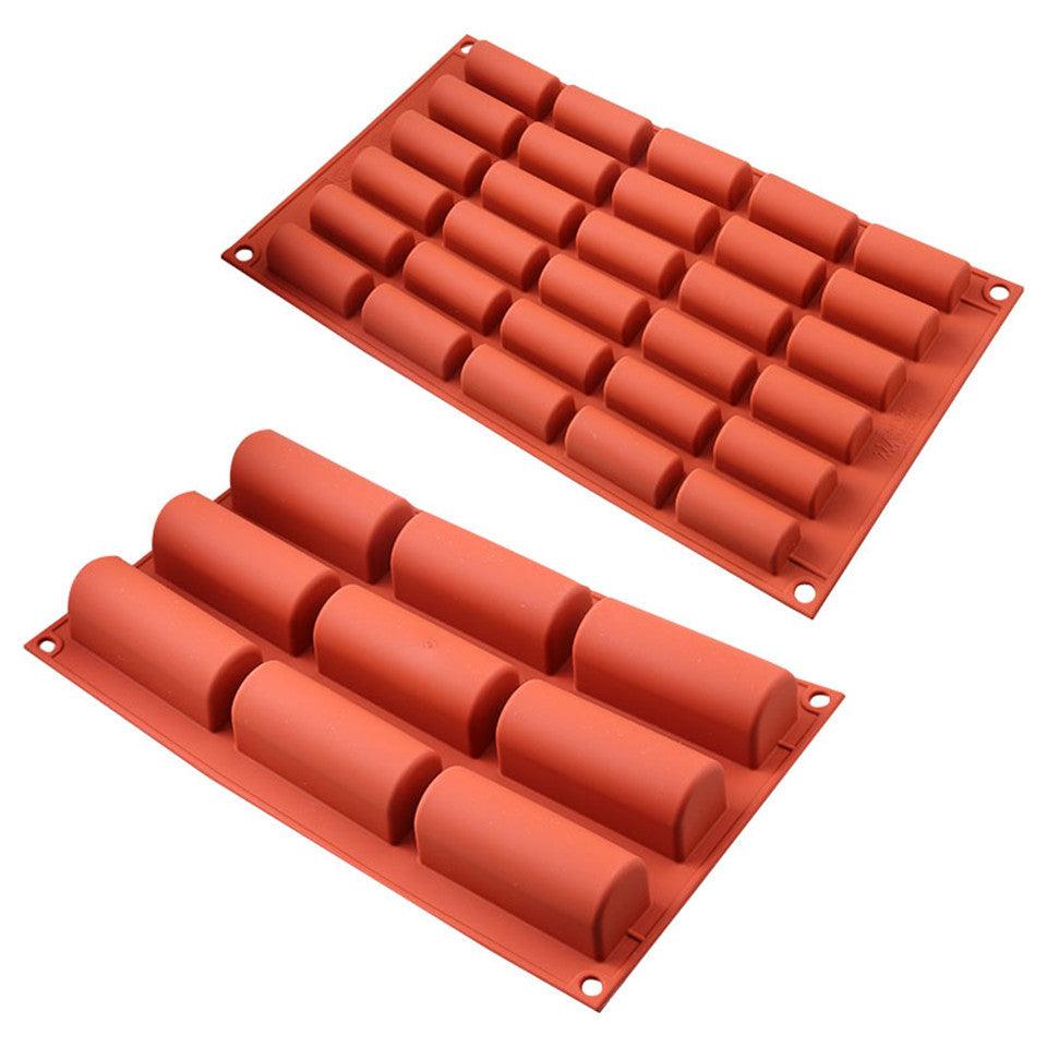 30 Hole Silicone Cake Mold Chocolate Baking Candy Dessert Mould