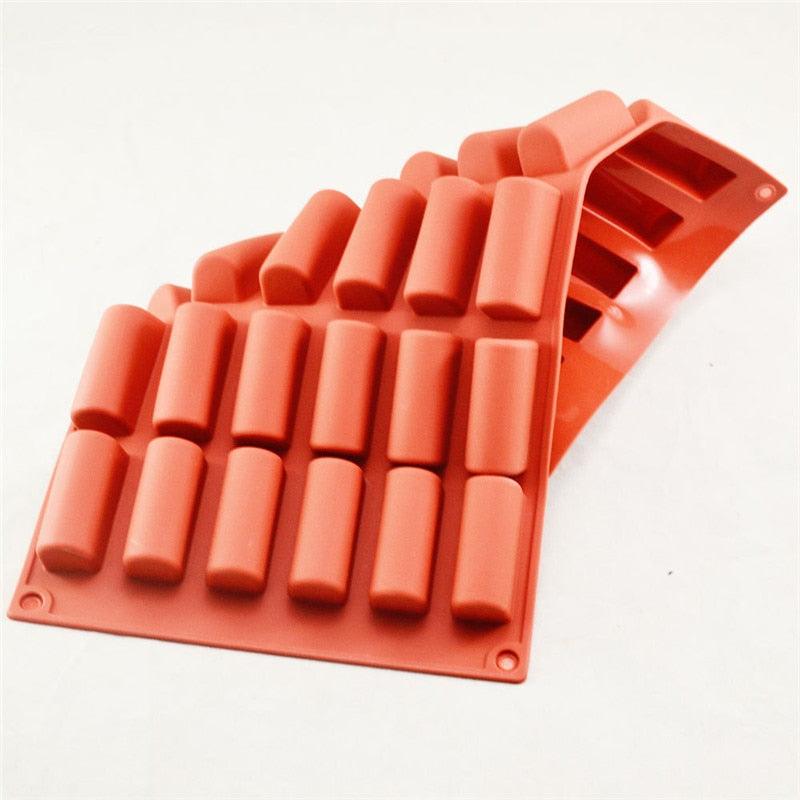 30 Hole Silicone Cake Mold Chocolate Baking Candy Dessert Mould