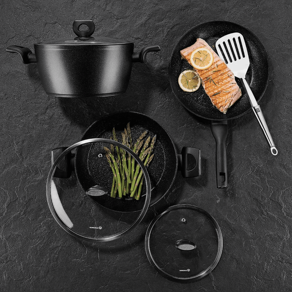 7 Piece Aluminum Non Stick Cookware Set