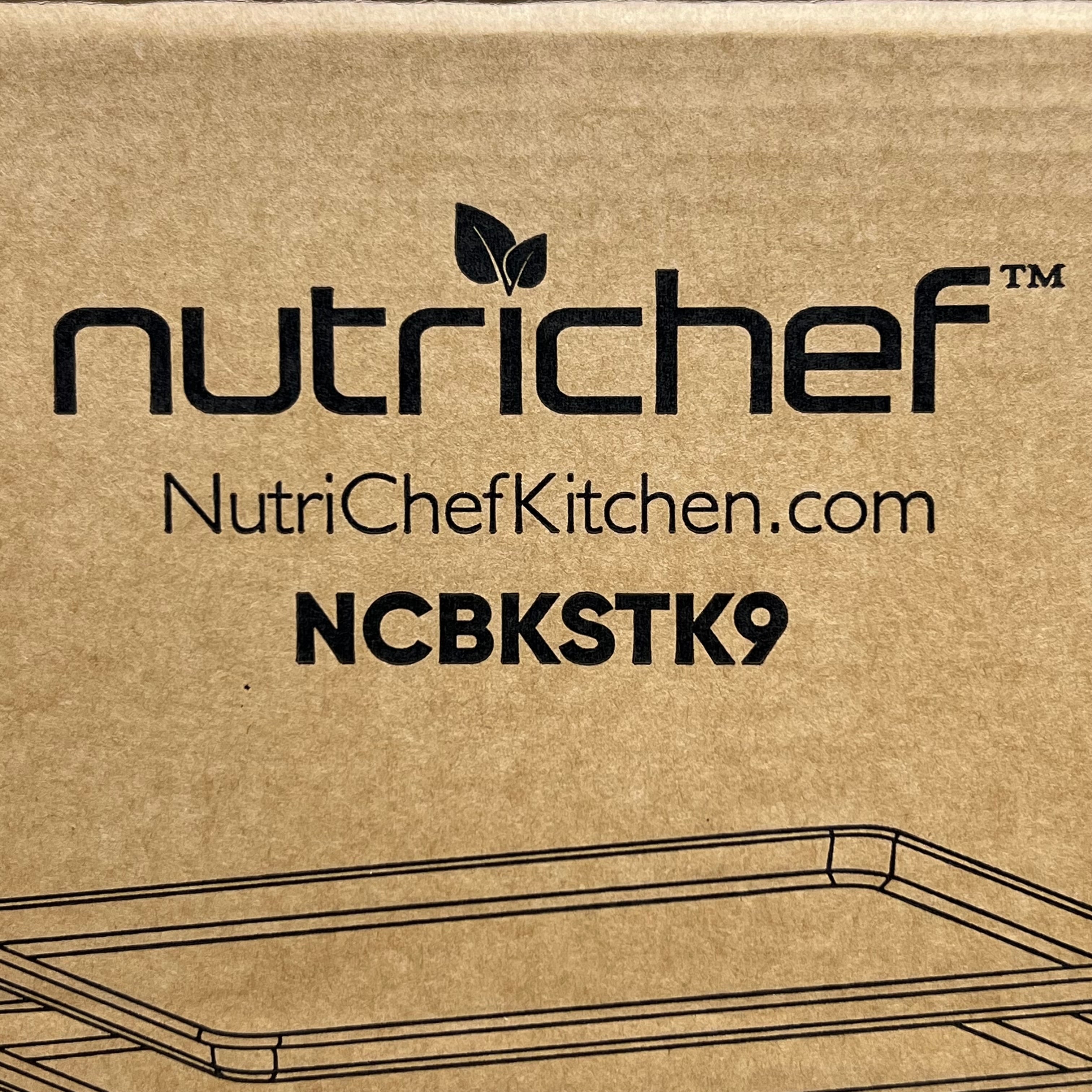 8-Piece Nonstick Stackable Bakeware Set Sz 11" W x 16" L NCBKSTK9