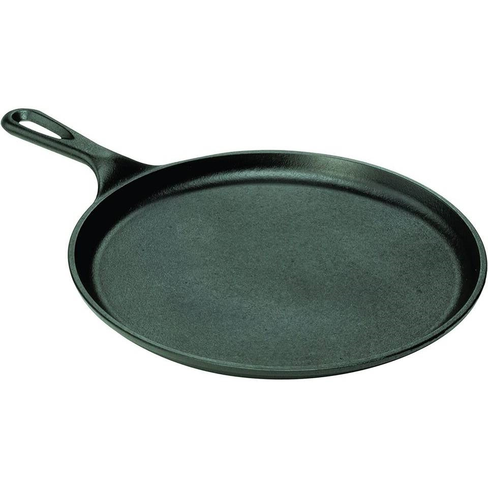 5 Piece Cast Iron Cookware Set Dutch Oven Skillets Griddle