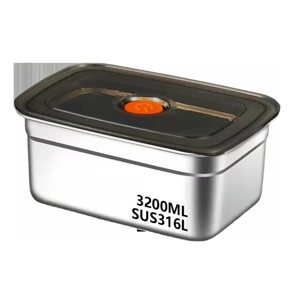 Stainless Steel Camping Lunch Box Large Capacity Leak Proof Container