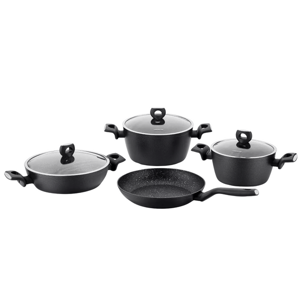 7 Piece Aluminum Non Stick Cookware Set