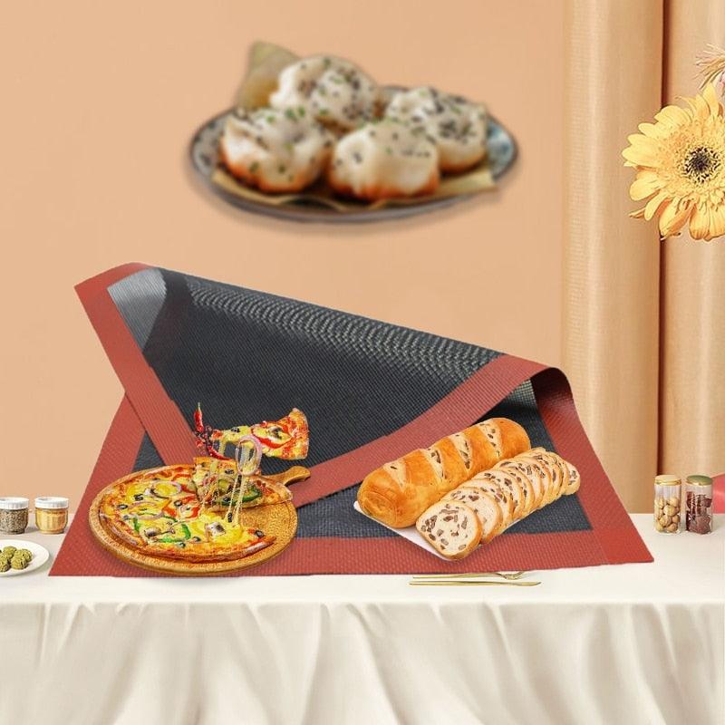 Silicone Grill Baking Mat Reusable Non Stick BBQ Oven Mat
