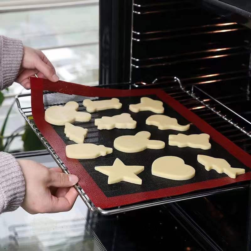 Silicone Grill Baking Mat Reusable Non Stick BBQ Oven Mat
