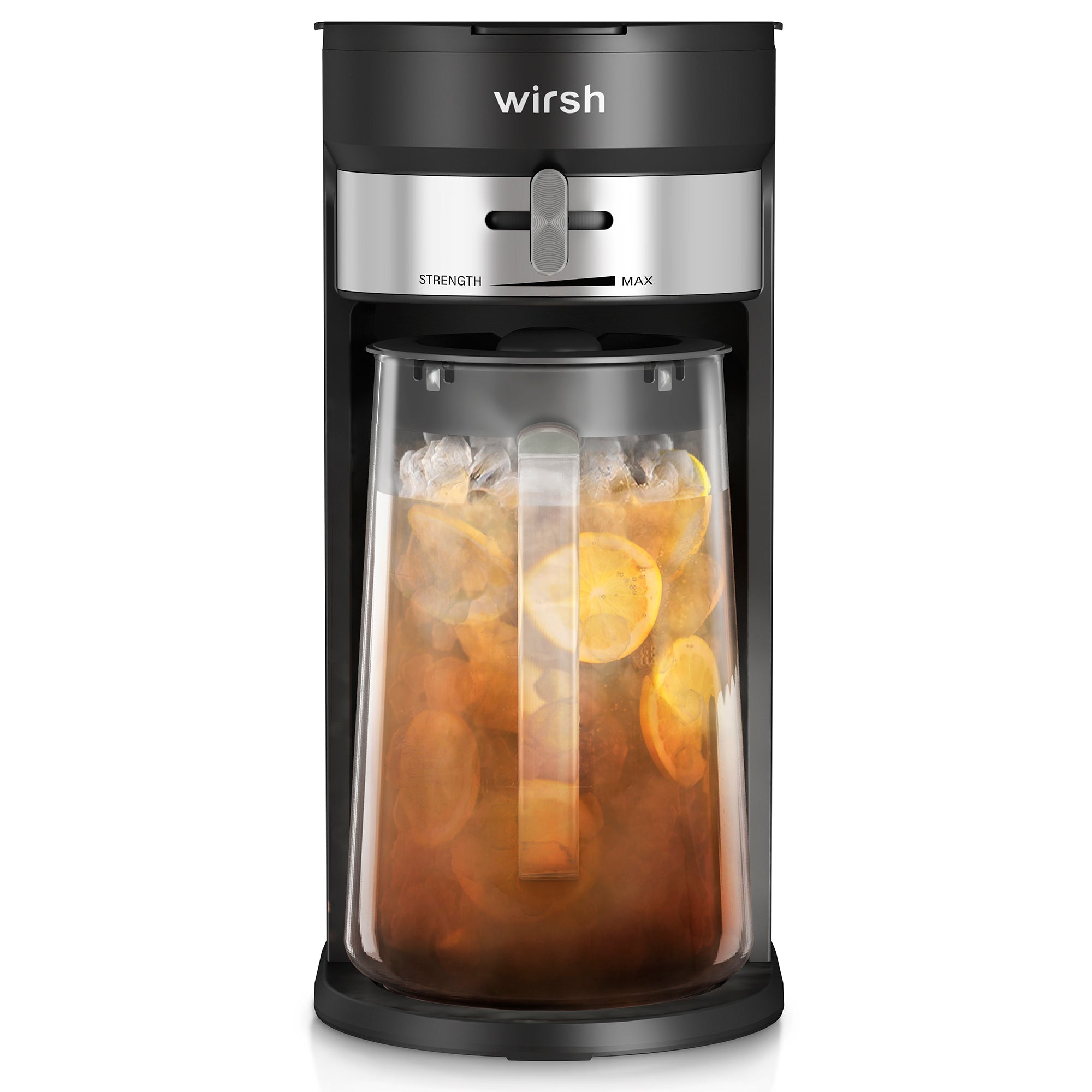 Wirsh Iced Coffee and Tea Maker 85 Ounce Pitcher Strength Control